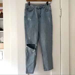 Topshop High-Waisted “Mom” Jeans